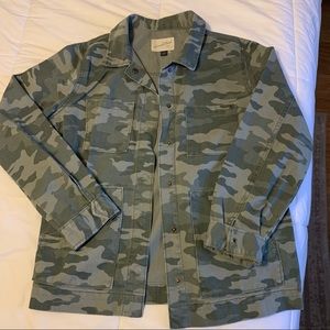 Camo Denim Jacket